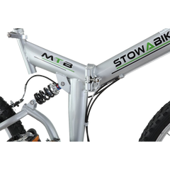 Stowabike 26- Folding Dual Suspension Mountain Bike 18 Speed